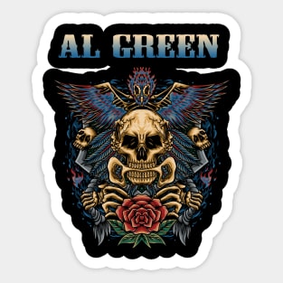 AL GREEN BAND Sticker